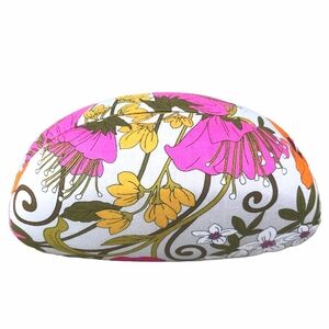 Vera Bradley Pink and Gold Floral Hard Clamshell Glasses Case